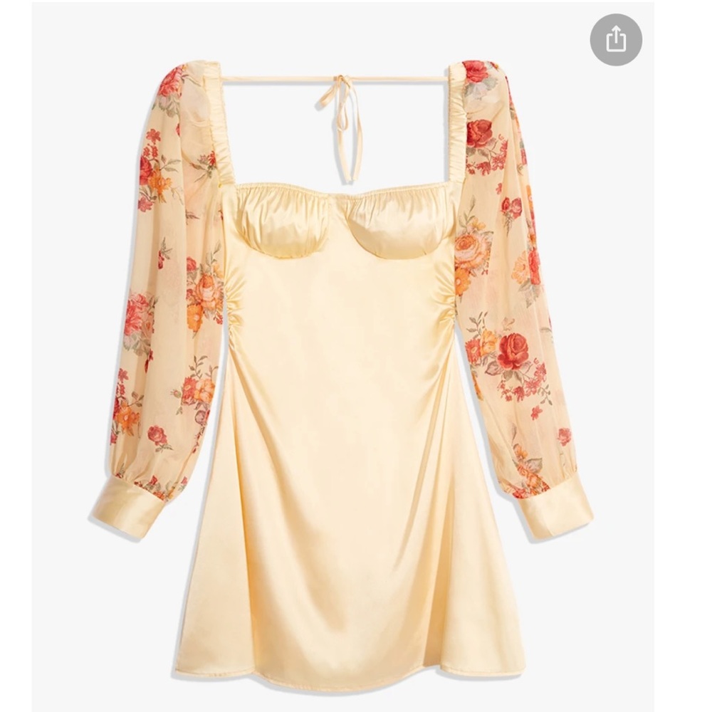 Danielle Bernstein yellow dress